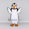 Custom Black and White Puffin Mascot Costume Adult Full Body Suit for Ocean Events Custom Black and White Puffin Mascot Costume Adult Full Body Suit for Ocean Events
