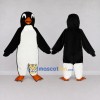 Custom Black and White Penguin Mascot Costume Adult Full Body Suit for Ocean Events Custom Black and White Penguin Mascot Costume Adult Full Body Suit for Ocean Events