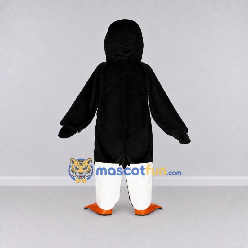 Custom Black and White Penguin Mascot Costume Adult Full Body Suit for Ocean Events Custom Black and White Penguin Mascot Costume Adult Full Body Suit for Ocean Events
