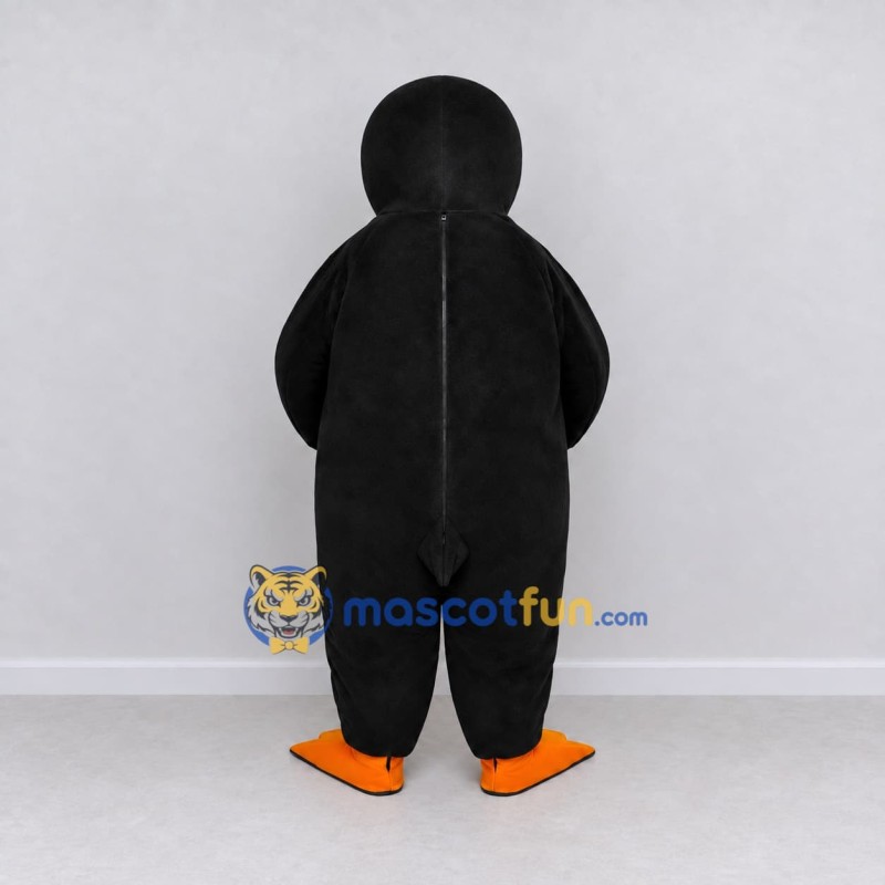 Custom Black and White Penguin Mascot Costume Adult Full Body Suit for Ocean Events Custom Black and White Penguin Mascot Costume Adult Full Body Suit for Ocean Events