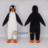 Custom Black and White Penguin Mascot Costume Adult Full Body Suit for Ocean Events Custom Black and White Penguin Mascot Costume Adult Full Body Suit for Ocean Events