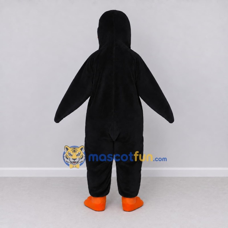 Custom Black and White Penguin Mascot Costume Adult Full Body Suit for Ocean Events Custom Black and White Penguin Mascot Costume Adult Full Body Suit for Ocean Events