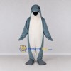 Custom Blue and White Dolphin Character Mascot Costume Adult Full Body Suit for Ocean Events Custom Blue and White Dolphin Character Mascot Costume Adult Full Body Suit for Ocean Events