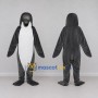 Custom Gray and White Marine Animal Character Mascot Costume Adult Full Body Suit for Ocean Events