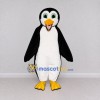 Custom Black and White Penguin Character Mascot Costume Adult Full Body Suit for School Events Custom Black and White Penguin Character Mascot Costume Adult Full Body Suit for School Events