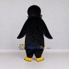 Custom Black and White Penguin with a Holiday Scarf Mascot Costume Adult Full Body Suit for Christmas Events Custom Black and White Penguin with a Holiday Scarf Mascot Costume Adult Full Body Suit for Christmas Events