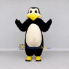 Custom Black and White Bird Character Mascot Costume Adult Full Body Suit for School Events Custom Black and White Bird Character Mascot Costume Adult Full Body Suit for School Events