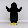 Custom Black and White Bird Character Mascot Costume Adult Full Body Suit for School Events Custom Black and White Bird Character Mascot Costume Adult Full Body Suit for School Events