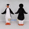 Custom Black and White Penguin Character Mascot Costume Adult Full Body Suit for Ocean Events Custom Black and White Penguin Character Mascot Costume Adult Full Body Suit for Ocean Events