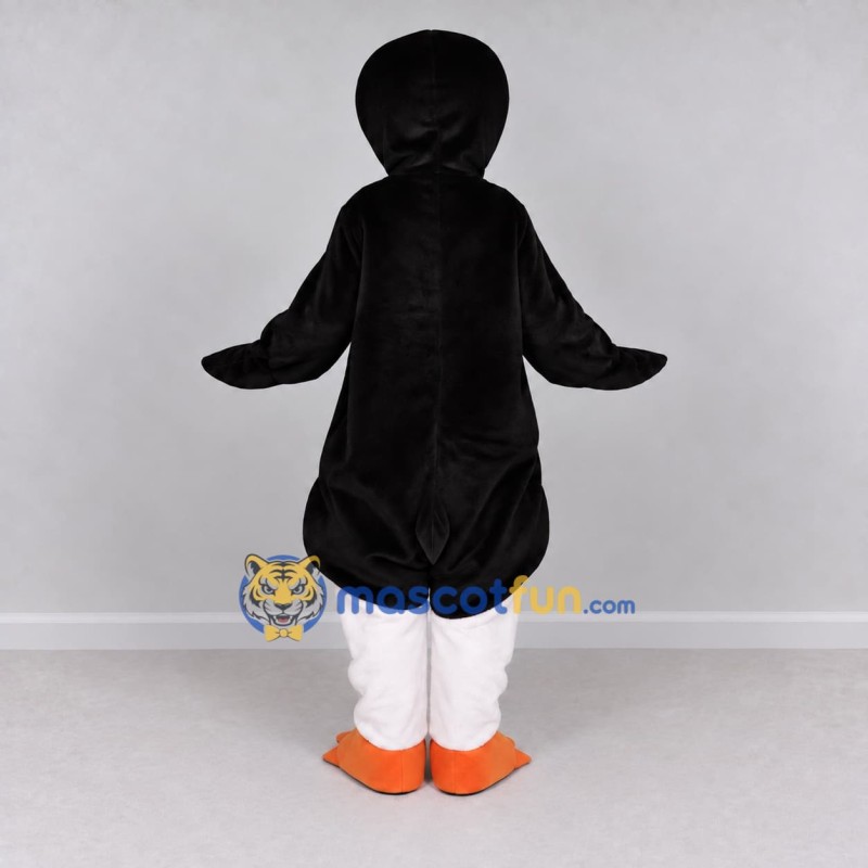 Custom Black and White Penguin Character Mascot Costume Adult Full Body Suit for Ocean Events Custom Black and White Penguin Character Mascot Costume Adult Full Body Suit for Ocean Events