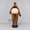 Custom Brown and Cream Owl Character Mascot Costume Adult Full Body Suit for Wildlife Events Custom Brown and Cream Owl Character Mascot Costume Adult Full Body Suit for Wildlife Events