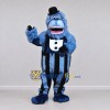 Custom Blue and Black Gorilla Character in a Top Hat Mascot Costume Adult Full Body Suit for Theme Parties Custom Blue and Black Gorilla Character in a Top Hat Mascot Costume Adult Full Body Suit for Theme Parties