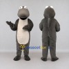 Custom Gray and White Dolphin Character Mascot Costume Adult Full Body Suit for Ocean Events Custom Gray and White Dolphin Character Mascot Costume Adult Full Body Suit for Ocean Events