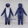 Custom Blue and White Dolphin Character Mascot Costume Adult Full Body Suit for Ocean Events
