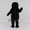 Custom Black and White Orca Character Mascot Costume Adult Full Body Suit for Ocean Events Custom Black and White Orca Character Mascot Costume Adult Full Body Suit for Ocean Events