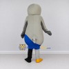 Custom Gray and Blue Bird Character Mascot Costume Adult Full Body Suit for Theme Parties Custom Gray and Blue Bird Character Mascot Costume Adult Full Body Suit for Theme Parties