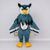 Custom Blue and White Owl Character Mascot Costume Adult Full Body Suit for School Events Custom Blue and White Owl Character Mascot Costume Adult Full Body Suit for School Events