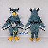 Custom Blue and White Owl Character Mascot Costume Adult Full Body Suit for School Events Custom Blue and White Owl Character Mascot Costume Adult Full Body Suit for School Events