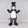 Custom Gray and White Donkey Character Mascot Costume Adult Full Body Suit for Farm Events Custom Gray and White Donkey Character Mascot Costume Adult Full Body Suit for Farm Events