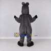 Custom Gray and White Donkey Character Mascot Costume Adult Full Body Suit for Farm Events Custom Gray and White Donkey Character Mascot Costume Adult Full Body Suit for Farm Events