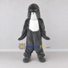 Custom Gray and White Dolphin Character Mascot Costume Adult Full Body Suit for Ocean Events
