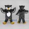 Custom Gray and White Owl Character Mascot Costume Adult Full Body Suit for School Events Custom Gray and White Owl Character Mascot Costume Adult Full Body Suit for School Events