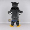 Custom Gray and White Owl Character Mascot Costume Adult Full Body Suit for School Events Custom Gray and White Owl Character Mascot Costume Adult Full Body Suit for School Events