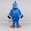 Custom Blue and White Hornbill Character Mascot Costume Adult Full Body Suit for Wildlife Events