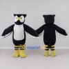 Custom Black and White Owl Character Mascot Costume Adult Full Body Suit for School Events Custom Black and White Owl Character Mascot Costume Adult Full Body Suit for School Events
