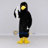 Custom Black and Yellow Bird Character Mascot Costume Adult Full Body Suit for Wildlife Events Custom Black and Yellow Bird Character Mascot Costume Adult Full Body Suit for Wildlife Events