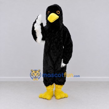 Custom Black and Yellow Bird Character Mascot Costume Adult Full Body Suit for Wildlife Events Custom Black and Yellow Bird Character Mascot Costume Adult Full Body Suit for Wildlife Events