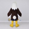 Custom Brown and White Bald Eagle Character Mascot Costume Adult Full Body Suit for Sports Events