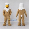Custom Tan and White Eagle Character Mascot Costume Adult Full Body Suit for Sports Events Custom Tan and White Eagle Character Mascot Costume Adult Full Body Suit for Sports Events