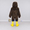 Custom Brown and Yellow Eagle Character Mascot Costume Adult Full Body Suit for Sports Events Custom Brown and Yellow Eagle Character Mascot Costume Adult Full Body Suit for Sports Events