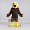 Custom Brown and White Eagle Character in a Singlet Mascot Costume Adult Full Body Suit for Sports Events Custom Brown and White Eagle Character in a Singlet Mascot Costume Adult Full Body Suit for Sports Events