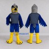 Custom Blue and Gray Eagle Character in Sportswear Mascot Costume Adult Full Body Suit for Sports Events Custom Blue and Gray Eagle Character in Sportswear Mascot Costume Adult Full Body Suit for Sports Events
