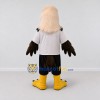 Custom Brown and Cream Eagle Character in Sportswear Mascot Costume Adult Full Body Suit for Sports Events Custom Brown and Cream Eagle Character in Sportswear Mascot Costume Adult Full Body Suit for Sports Events