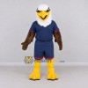 Custom Brown and White Bald Eagle Character in Sportswear Mascot Costume Adult Full Body Suit for Sports Events Custom Brown and White Bald Eagle Character in Sportswear Mascot Costume Adult Full Body Suit for Sports Events
