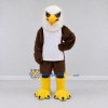Custom Brown and White Bald Eagle Character in a Jersey Mascot Costume Adult Full Body Suit for Sports Events Custom Brown and White Bald Eagle Character in a Jersey Mascot Costume Adult Full Body Suit for Sports Events