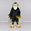 Custom Black and Yellow Eagle Character Mascot Costume Adult Full Body Suit for Sports Events Custom Black and Yellow Eagle Character Mascot Costume Adult Full Body Suit for Sports Events