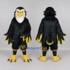 Custom Black and Yellow Eagle Character Mascot Costume Adult Full Body Suit for Sports Events Custom Black and Yellow Eagle Character Mascot Costume Adult Full Body Suit for Sports Events