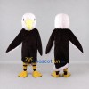 Custom Black and White Eagle Character Mascot Costume Adult Full Body Suit for School Events Custom Black and White Eagle Character Mascot Costume Adult Full Body Suit for School Events