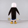 Custom Black and White Eagle Character Mascot Costume Adult Full Body Suit for School Events Custom Black and White Eagle Character Mascot Costume Adult Full Body Suit for School Events
