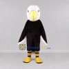 Custom Black and White Eagle Character Mascot Costume Adult Full Body Suit for School Events Custom Black and White Eagle Character Mascot Costume Adult Full Body Suit for School Events