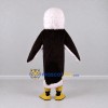 Custom Black and White Eagle Character Mascot Costume Adult Full Body Suit for School Events Custom Black and White Eagle Character Mascot Costume Adult Full Body Suit for School Events