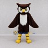 Custom Brown and White Owl Character Mascot Costume Adult Full Body Suit for Wildlife Events Custom Brown and White Owl Character Mascot Costume Adult Full Body Suit for Wildlife Events