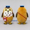 Custom Yellow and Brown Owl Character with a Cap Mascot Costume Adult Full Body Suit for School Events