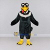 Custom Black and White Bird Character Mascot Costume Adult Full Body Suit for School Events Custom Black and White Bird Character Mascot Costume Adult Full Body Suit for School Events