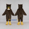 Custom Brown and Cream Owl Character Mascot Costume Adult Full Body Suit for Wildlife Events Custom Brown and Cream Owl Character Mascot Costume Adult Full Body Suit for Wildlife Events