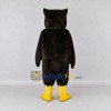 Custom Black and Orange Owl Character Mascot Costume Adult Full Body Suit for School Events Custom Black and Orange Owl Character Mascot Costume Adult Full Body Suit for School Events